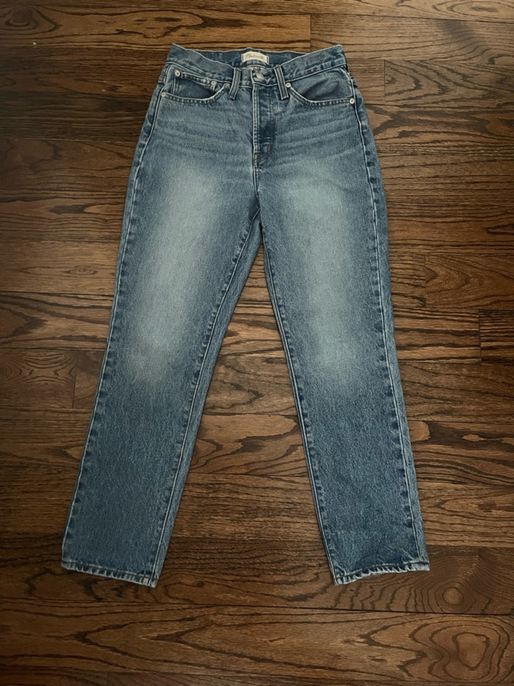 Madewell Straight-Leg The Perfect Vintage Blue Jeans